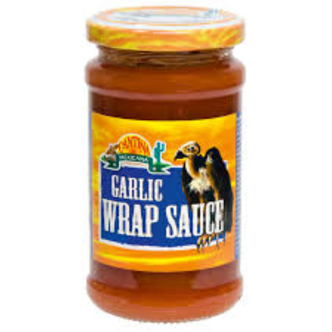 CANTINA MEX. WRAP SAUCE GARLIC 220G